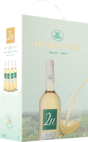 2U Duas Uvas Branco White hanapakkaus