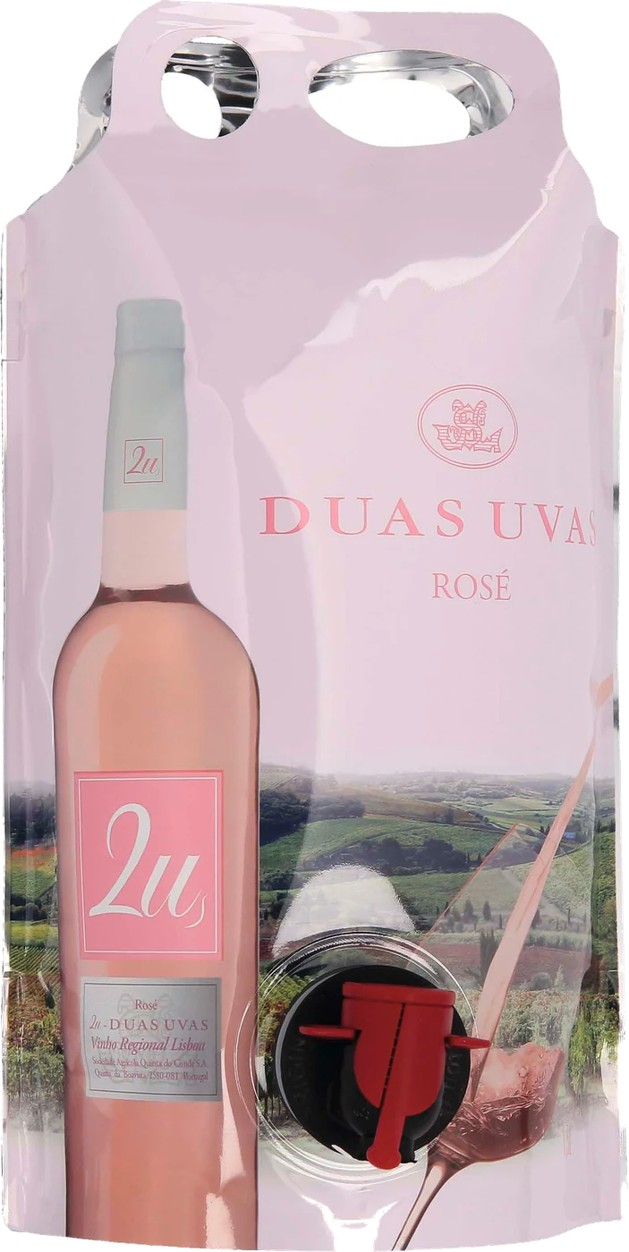 2U Duas Uvas Rosé viinipussi