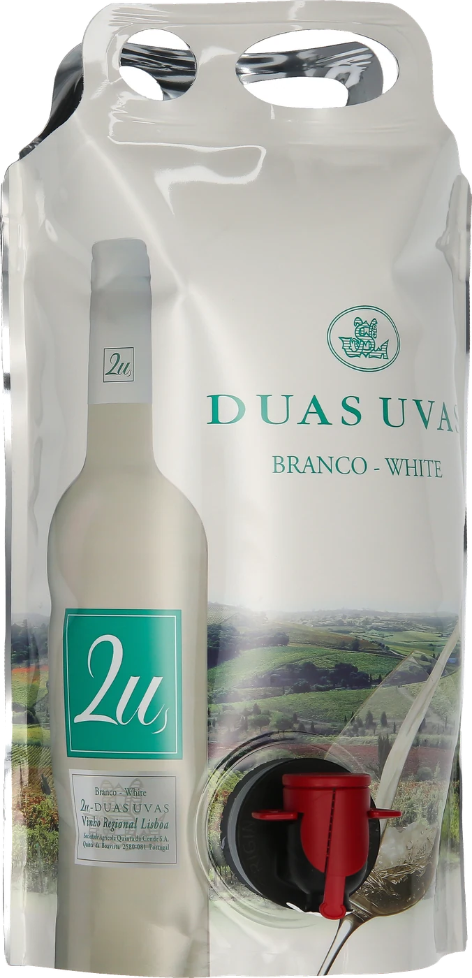 2U Duas Uvas White viinipussi